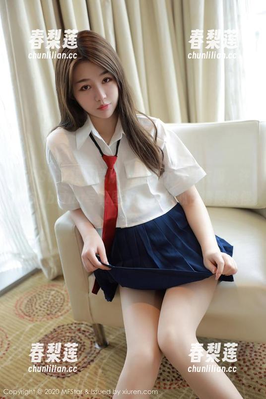 MFStar模范学院 - 制服不只是衣服，许诺Sabrina写真图包，让你心甘情愿被俘获
