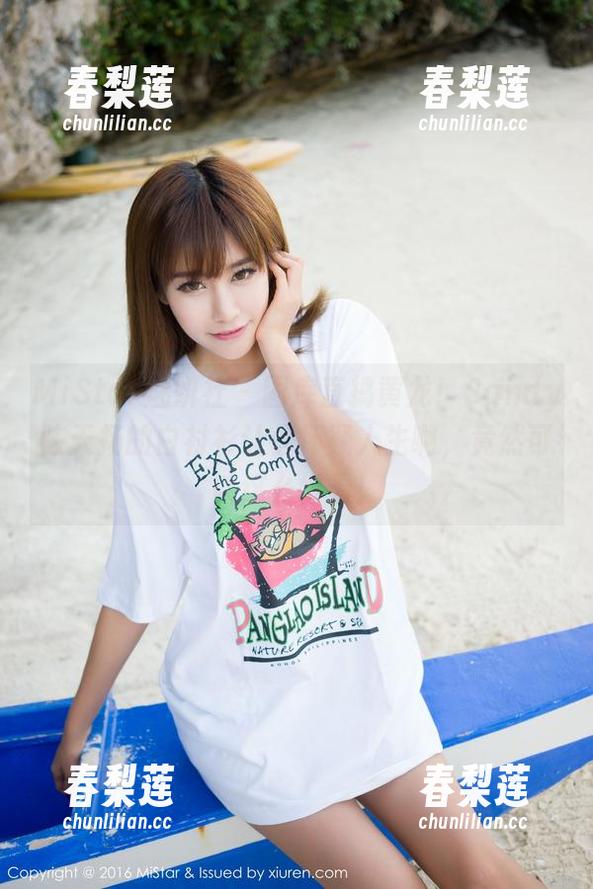 MiStar魅妍社 - 图库直捣黄龙！Sandy陈天扬的白衬衫让你怀疑人生啊，竟然可以这么好看！