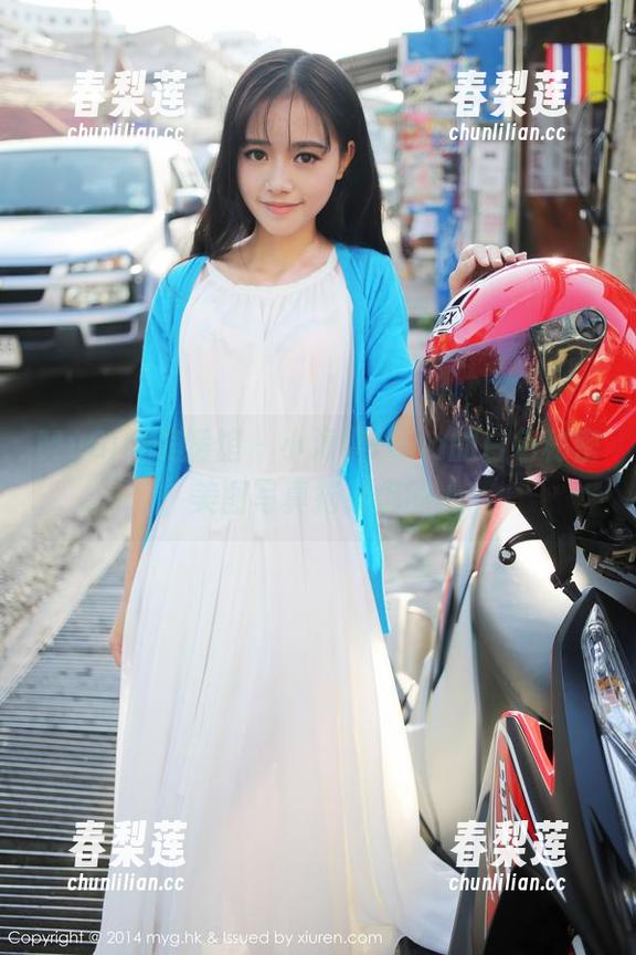 MyGirl美媛馆 - 小海臀rena的白色秘密，美图写真拖拽你的心!