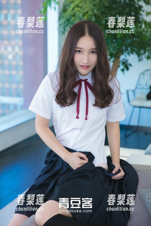 TGOD推女神 - 陆梓琪红裙：让你发现，无圣光下的魅力一点都不减！