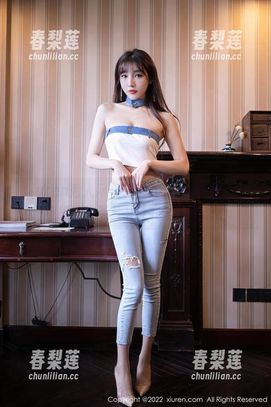 Xiuren秀人网 - 沐沐baby的野性魅力：这组豹纹照片又让我陷入迷思了。
