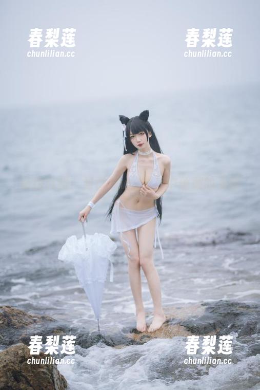 私拍白裙：封疆疆v的图包中蕴藏的无限温柔