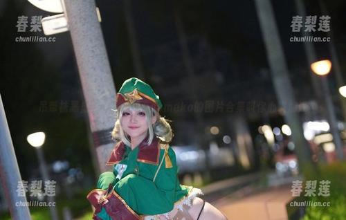 吊带袜恶魔来袭：幼爱youmeko的图片合集叫你心跳加速