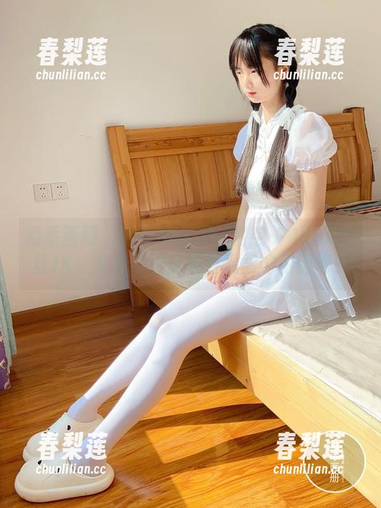 稚乖画册 - 夜夜的图册：晴空-0480D白丝JK，来看看这份轻巧温柔的甜蜜吧！