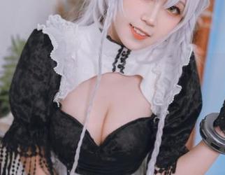 少女心满满，里见年一的女仆COS下载不可错过！