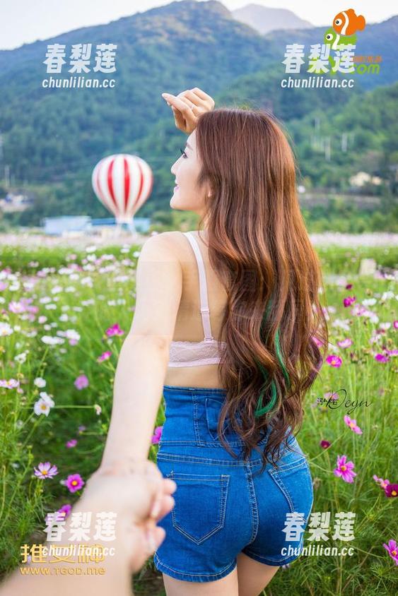 青豆客 - 黄梦羡水手服套图：见过这么会穿的人吗？精选等你来舔屏！