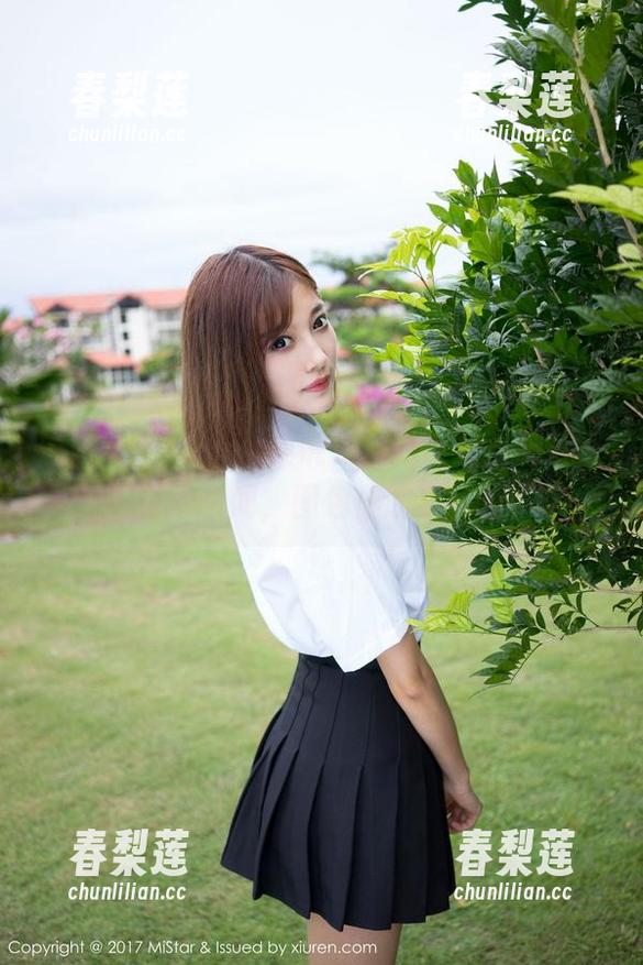 魅妍社 - Jenny佳妮和她的皮衣：无圣光的真实瞬间，图包里的小秘密！
